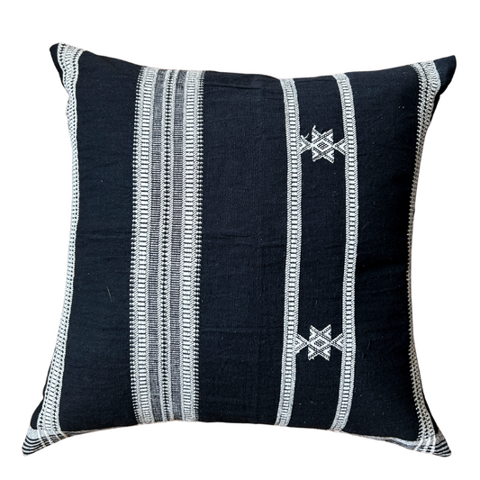 GIR HANDWOVEN CUSHION - MONOCHROME