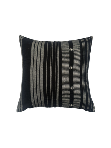 HARMIR HANDWOVEN CUSHION - MONOCHROME