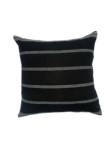 ELLU HANDWOVEN CUSHION - MONOCHROME