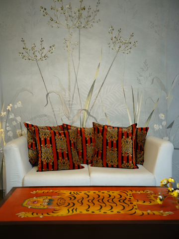 BAGH CUSHION - RUST