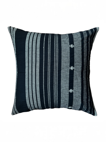 HARMIR HANDWOVEN CUSHION - MONOCHROME