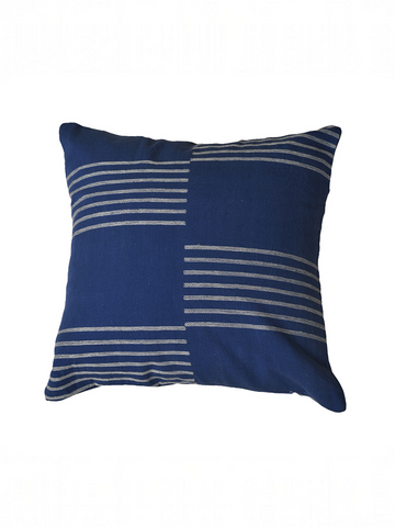 INDUS CUSHION - INDIGO BLUE