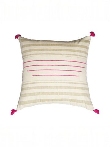 AAINA CUSHION - PINK