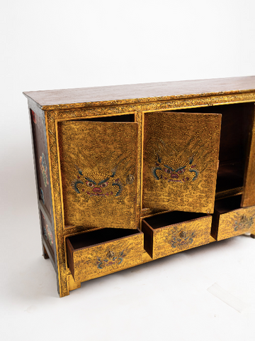 CHEPPU HANDMADE CABINET - GOLD