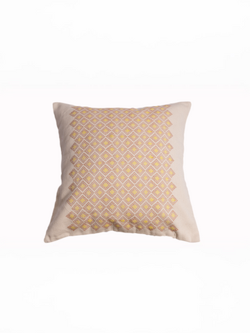 ZINNIA CUSHION - YELLOW