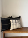 LIA HANDWOVEN CUSHION - MONOCHROME