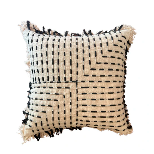 CORDA CUSHION - MONOCHROME