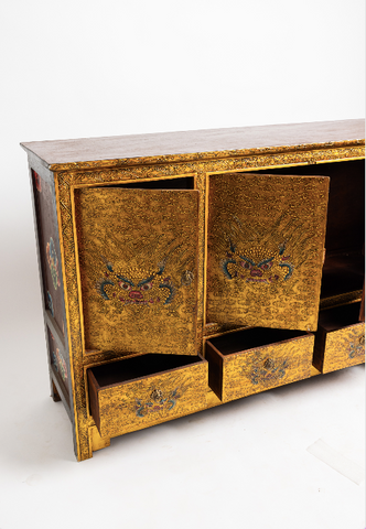 CHEPPU HANDMADE CABINET - GOLD