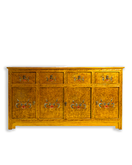 CHHEPU HANDMADE CABINET - GOLD