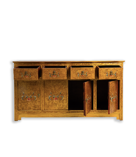 CHHEPU HANDMADE CABINET - GOLD