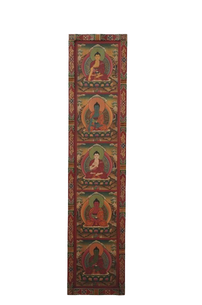 PANCH BUDDHA PAINTING