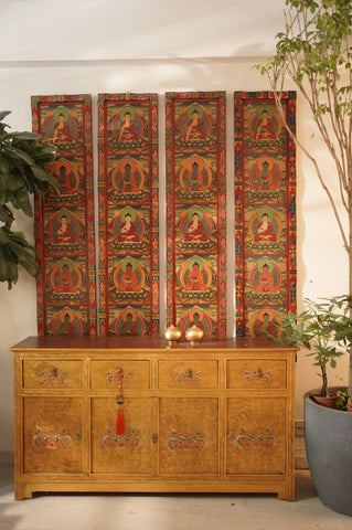 CHHEPU HANDMADE CABINET - GOLD