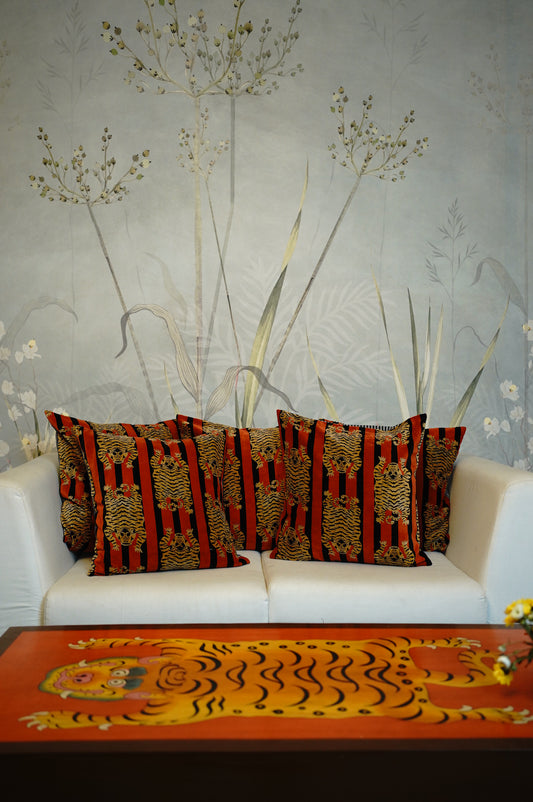 BAGH CUSHION - RUST