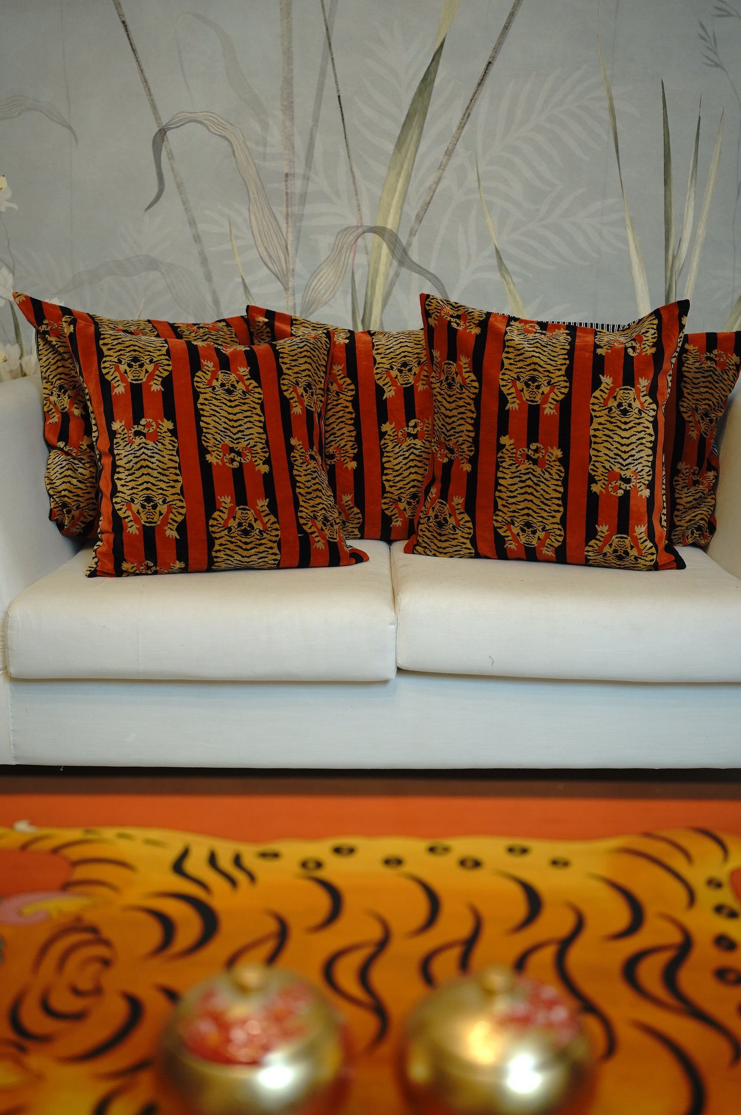 BAGH CUSHION - RUST