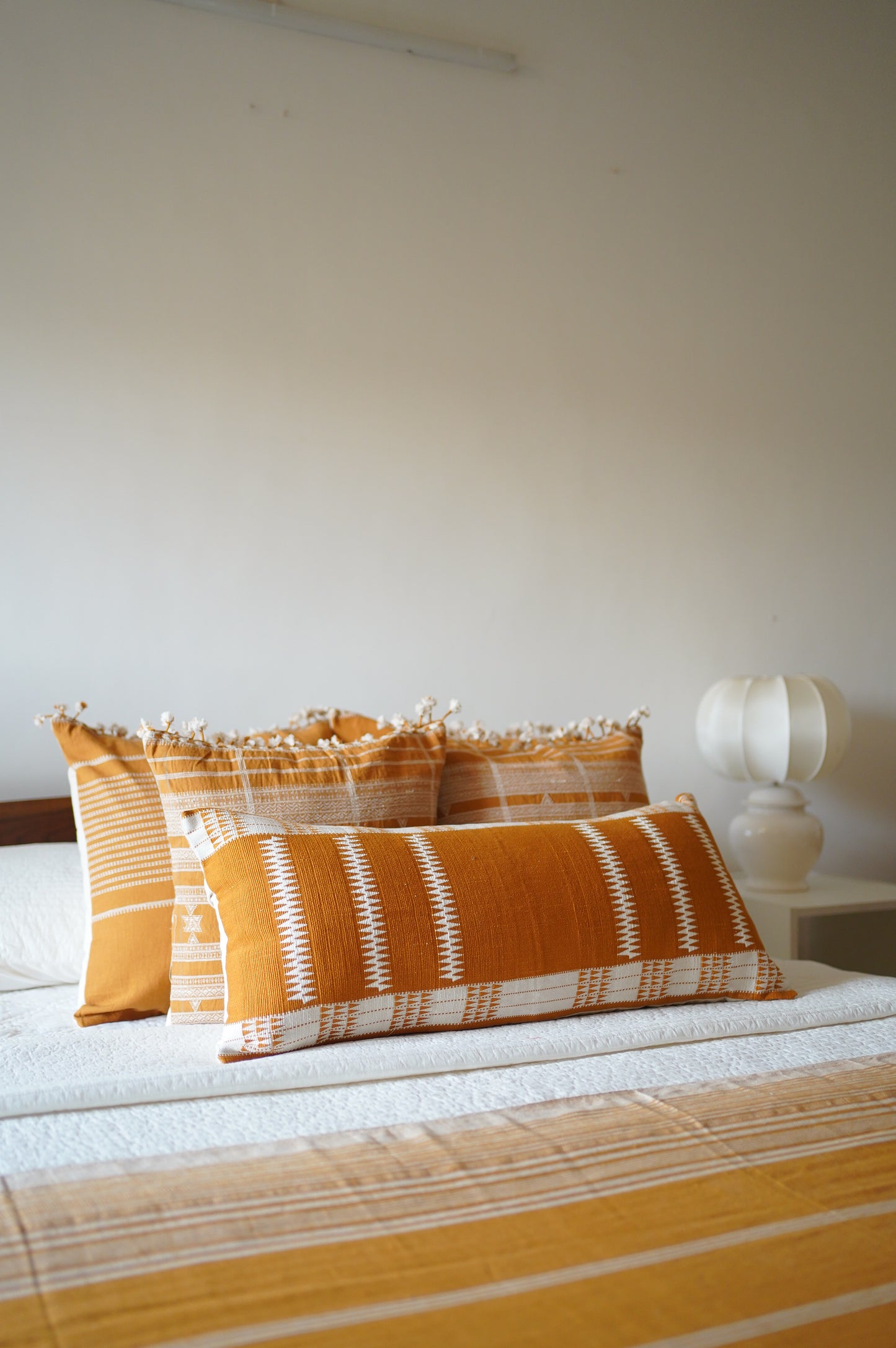 TIZU HANDWOVEN LUMBAR - SUNSET YELLOW